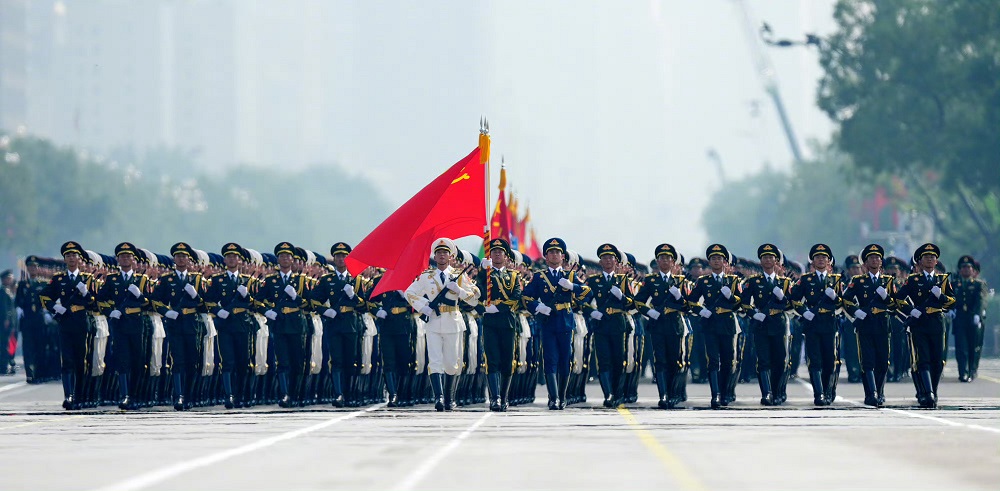 甘肅信合工程設(shè)計(jì)有限公司組織集體觀看閱兵儀式，威武之師激勵(lì)奮發(fā)之志